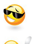 emoticon bright shades