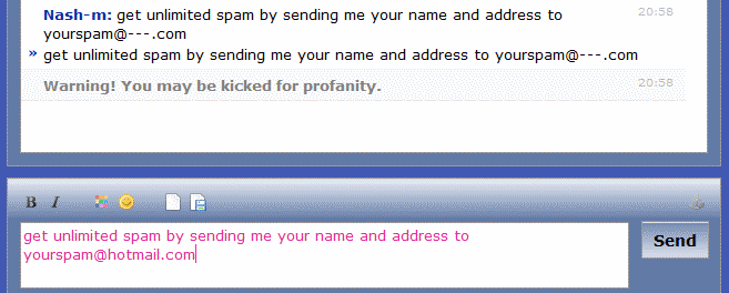 chat-room-spam-profanity-warning