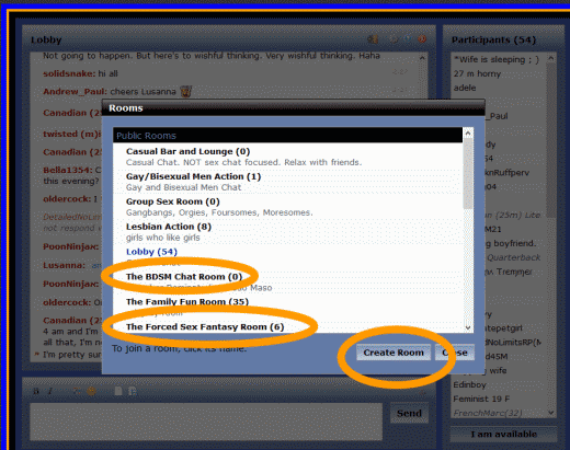 Chat Rooms Bdsm